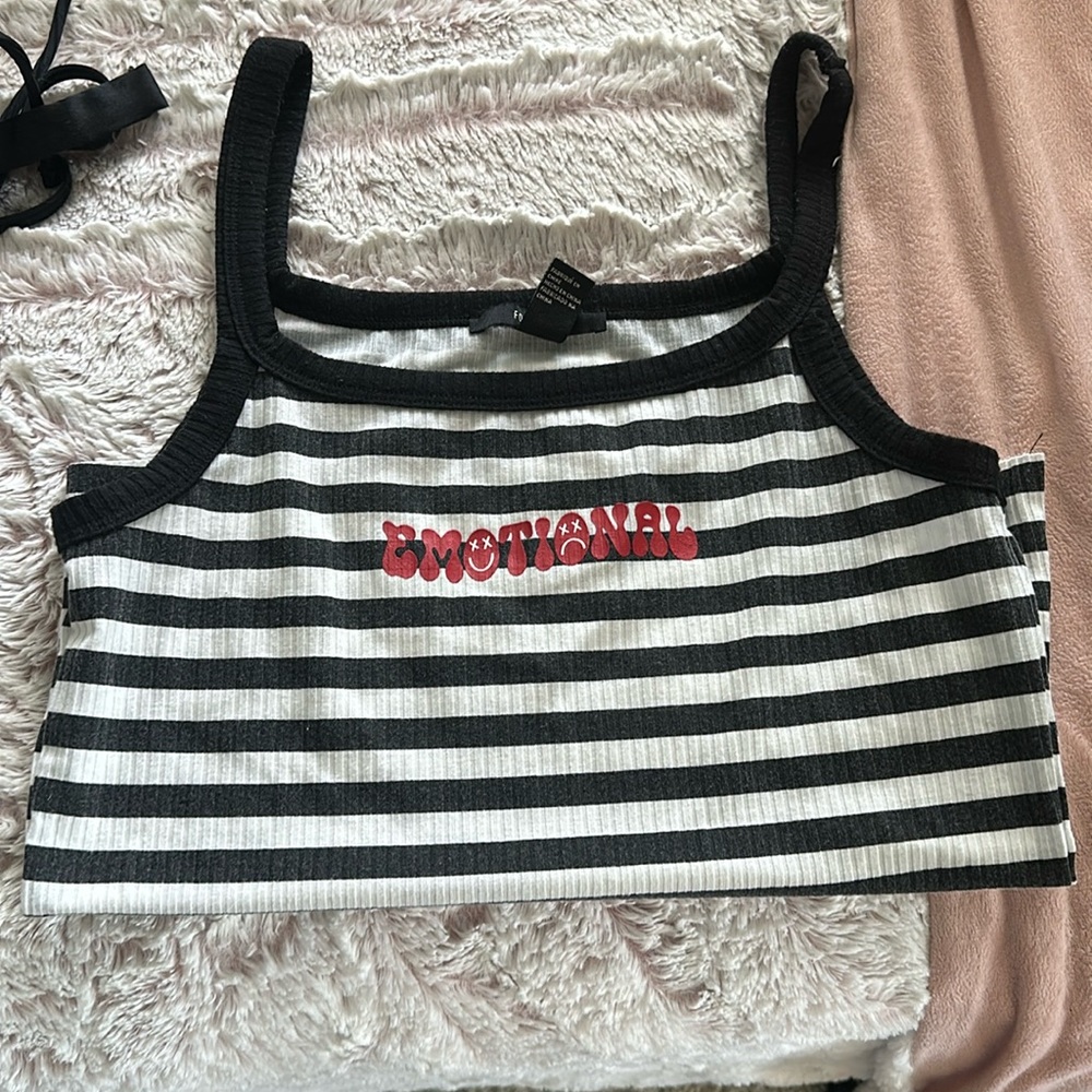 Forever 21 Emotional tank top